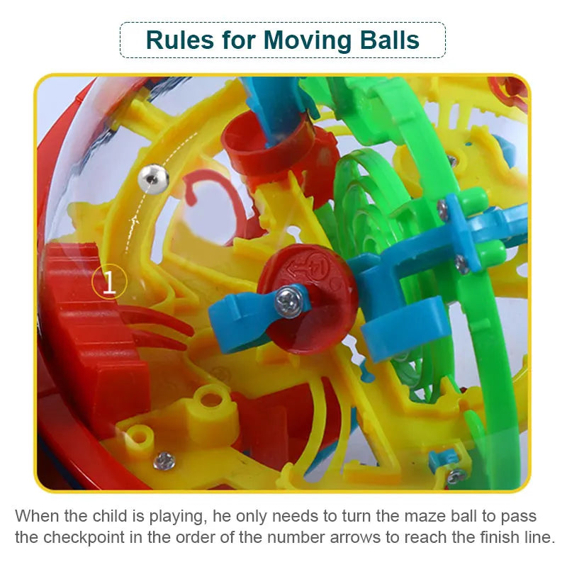 3D Maze Ball