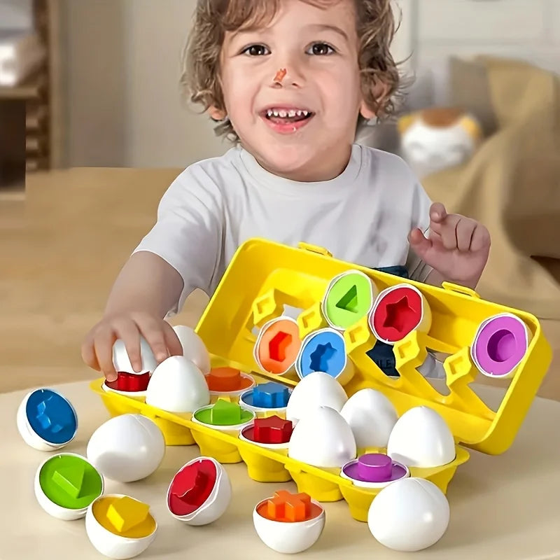 Shape & Colour Matching Eggs
