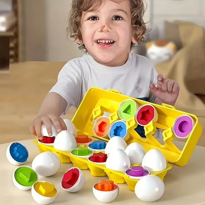 Shape & Colour Matching Eggs