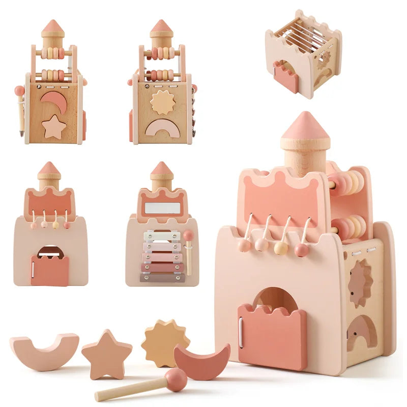 Wooden Activity Castle