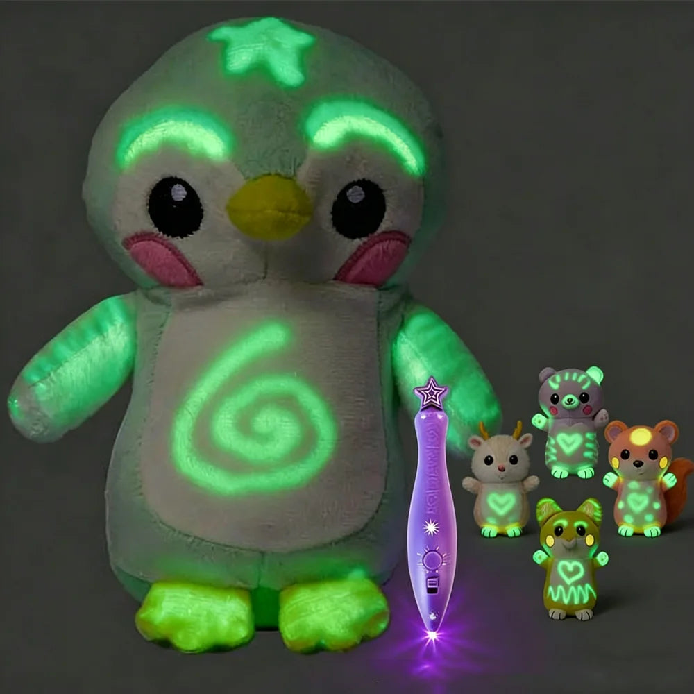 Glow Doodle Plush – Draw & Glow Friend