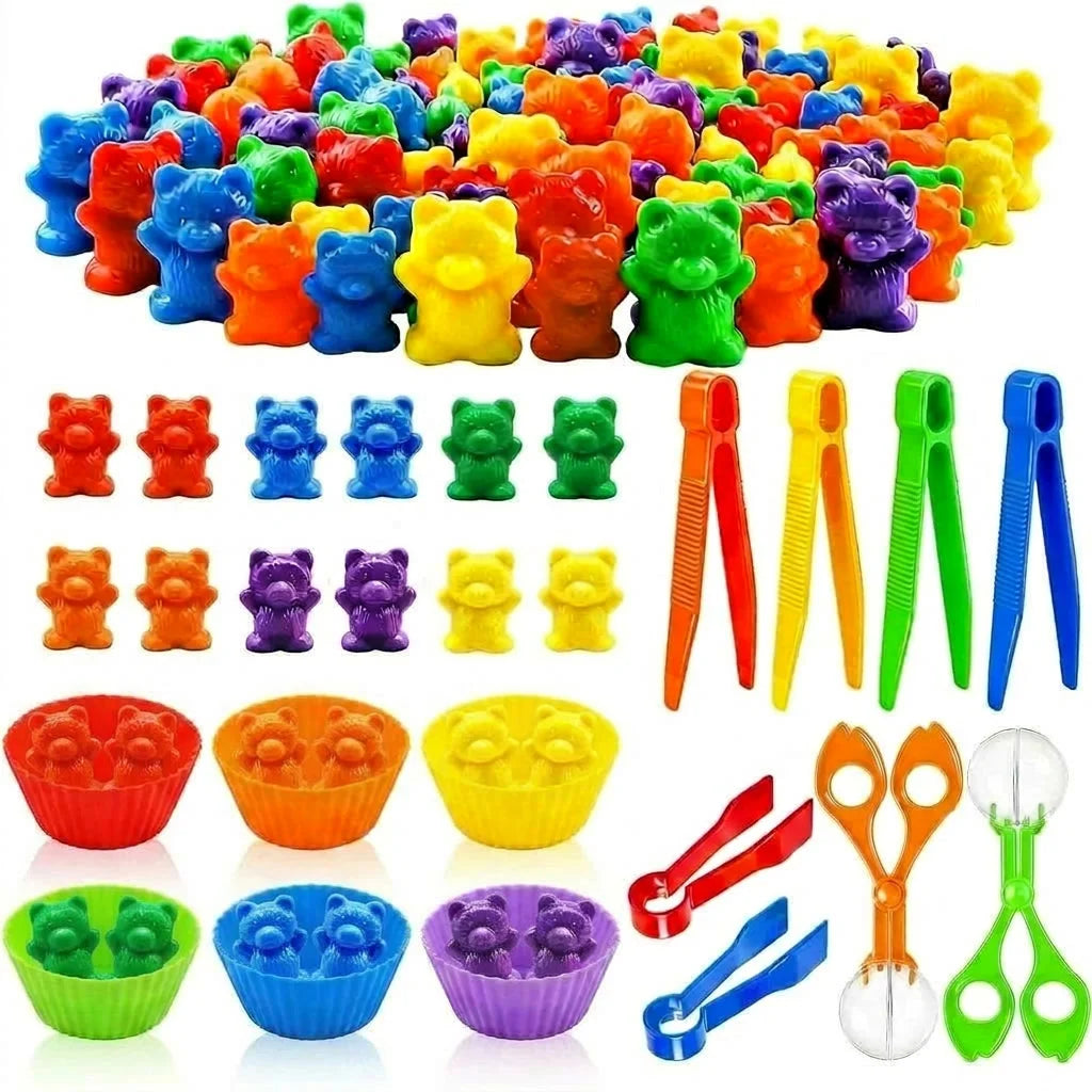 Rainbow Bears Colour Sorting